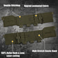 Krydex Tactical Modular Elastic Cummerbund Quick Release Buckle Vest Cummerbund Adjustable Triple Mag Holders Band Fits for K-Zero, JPC, CPC , LBT, FCPC