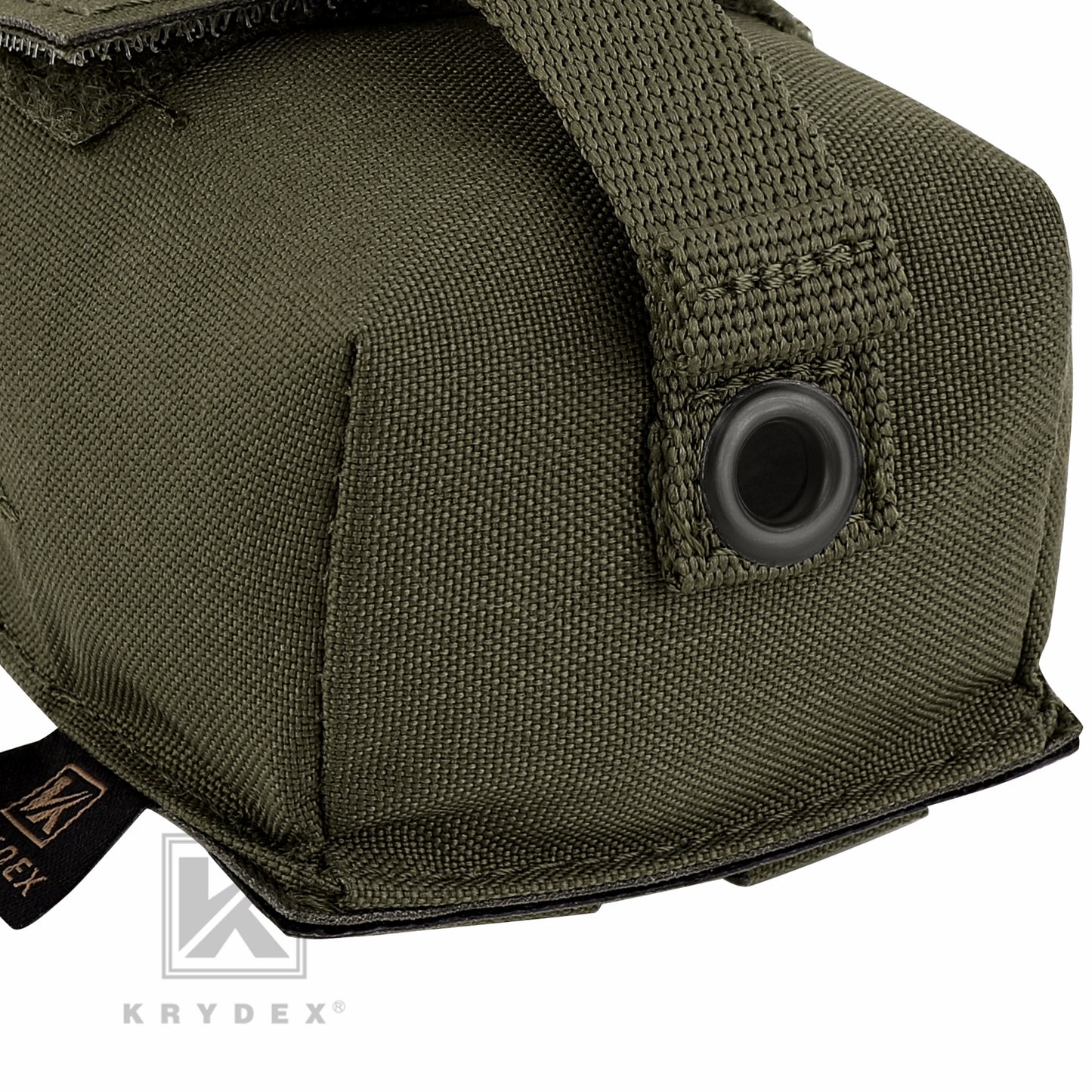 KRYDEX Tactical Frag Grenade Pouch MOLLE PALS & Belt System Small Handy EDC Glove Pouch
