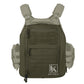 Krydex Tactical Zip-on Back Panel for Scarab Vest MOLLE Helmet Hydration Backpack