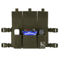 Krydex Tactical Triple 556 Magazine Pouch Placard 3x GP Pouches Detachable Mag Holders for Chest Rig and Vest