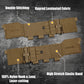 Krydex Tactical Modular Elastic Cummerbund Quick Release Buckle Vest Cummerbund Adjustable Triple Mag Holders Band Fits for K-Zero, JPC, CPC , LBT, FCPC