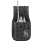 Krydex Basket Weave Radio Pouch for Duty Belt Universal Police Radio Walkie Talkies Holster for Security & Law Enforcement Fits 2" & 2.25" Belts For MT500 MT1000