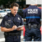 KRYDEX Duty Belt 2.25" Police Security Belt Law Enforcement Officer Security Basket Weave Synthetic Leather Belt