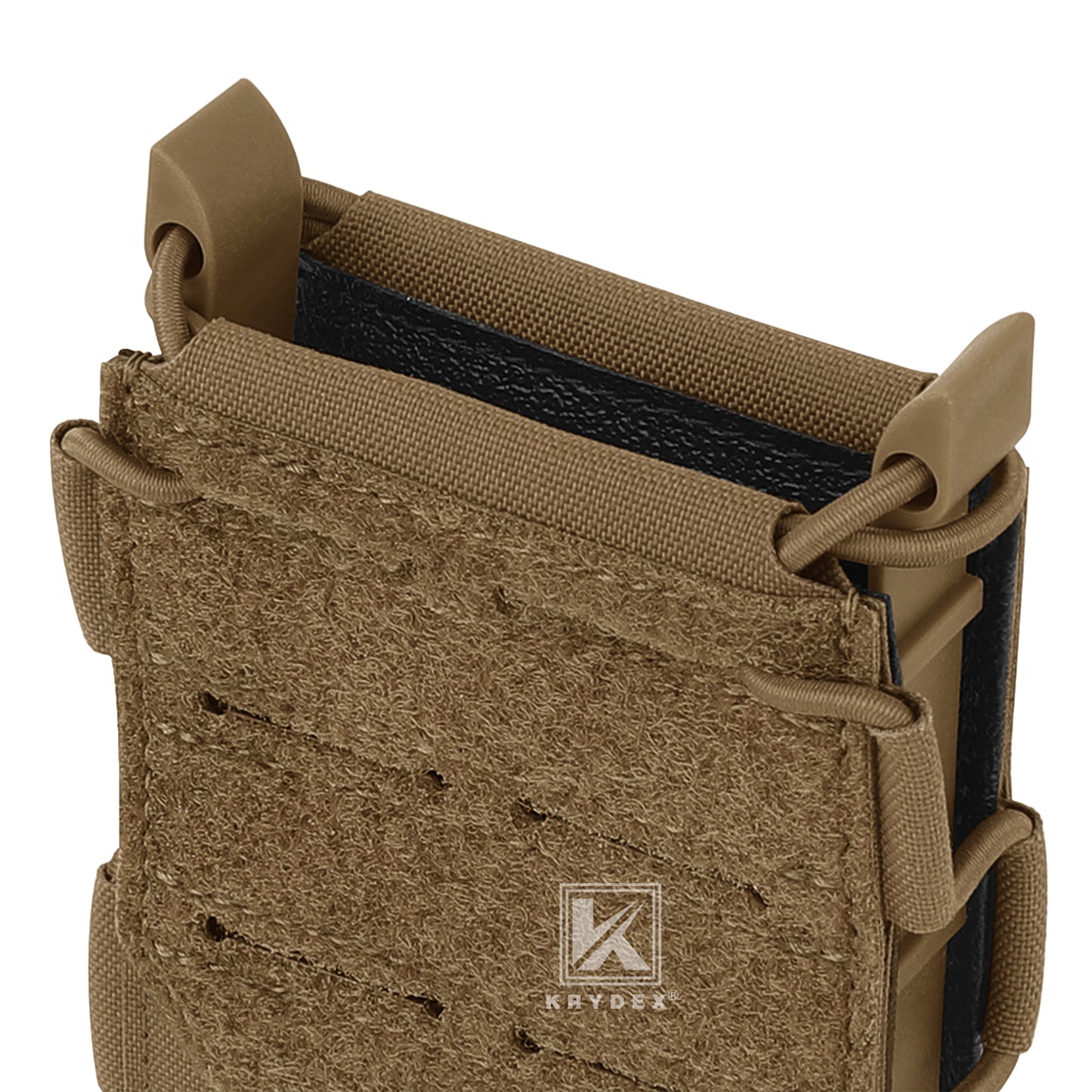 Krydex Tactical 556 Magazine Pouch Open Top Rifle Mag Carrier Rapid Access MOLLE Compatible