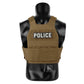 KRYDEX Low Vis Slick Plate Carrier Tactical Vest Body Armor w/MK Micro Fight Chest Rig Set