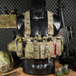 Krydex Tactical Chest Rig UW Gen IV Low Profile Micro Fight Rigs Carrier 556 9mm GP Pouch H Harness