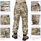 KRYDEX Combat Pants Tactical Cargo Trousers With Knee Pads