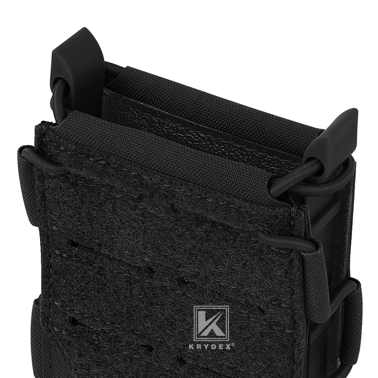 Krydex Tactical 556 Magazine Pouch Open Top Rifle Mag Carrier Rapid Access MOLLE Compatible