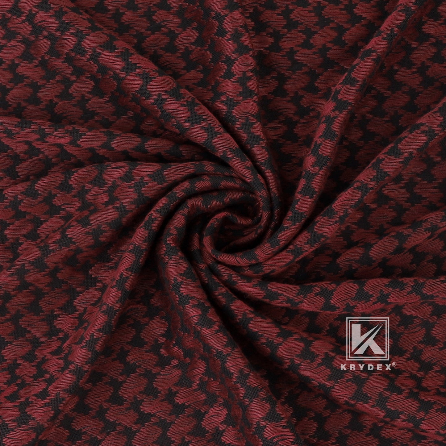 Krydex Tactical Scarf Headwrap Facecover Cotton Shemagh Breathable Balaclava Face Mask Neck Gaiter 43” x 43”