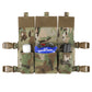 Krydex Tactical Triple 556 Magazine Pouch Placard 3x GP Pouches Detachable Mag Holders for Chest Rig and Vest