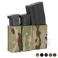 Krydex Tactical Double 9mm & 5.56 Magazine Pouch Mag Holder Duty Belt & Molle Compatible