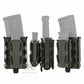 KRYDEX Soft Shell Magazine Pouch for 5.56mm 7.62mm & 9mm Pistol Mag Molle Clip