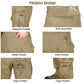 KRYDEX Combat Pants Tactical Cargo Trousers With Knee Pads