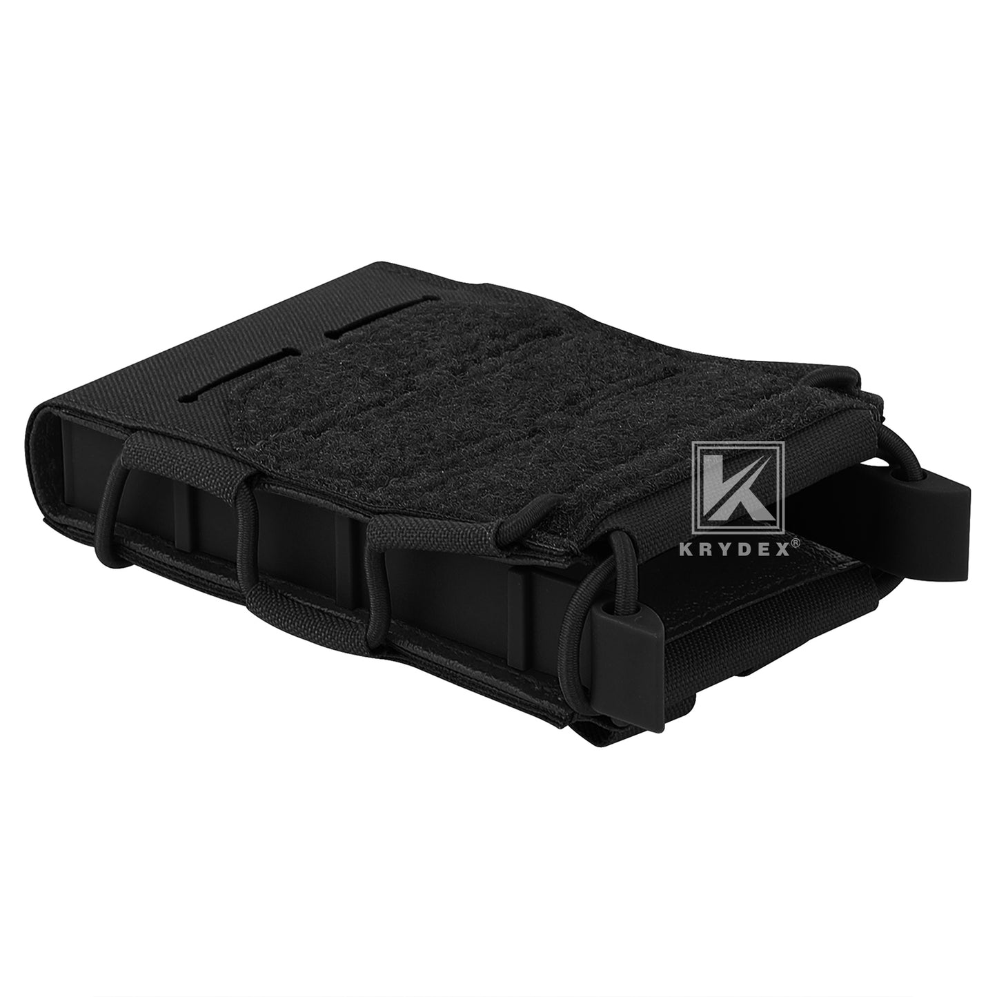 Krydex Tactical 556 Magazine Pouch Open Top Rifle Mag Carrier Rapid Access MOLLE Compatible
