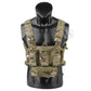 Krydex Tactical Chest Rig Triple Elastic 556 Magazine Pouch Placard GP Pouch Mini Drop Dangler Pouch