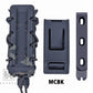 KRYDEX Tactical 9mm Pistol Mag Pouch MOLLE/Belt Clip Magazine Carrier Hard Shell