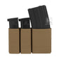 Krydex Tactical Double 9mm & 5.56 Magazine Pouch Mag Holder Duty Belt & Molle Compatible