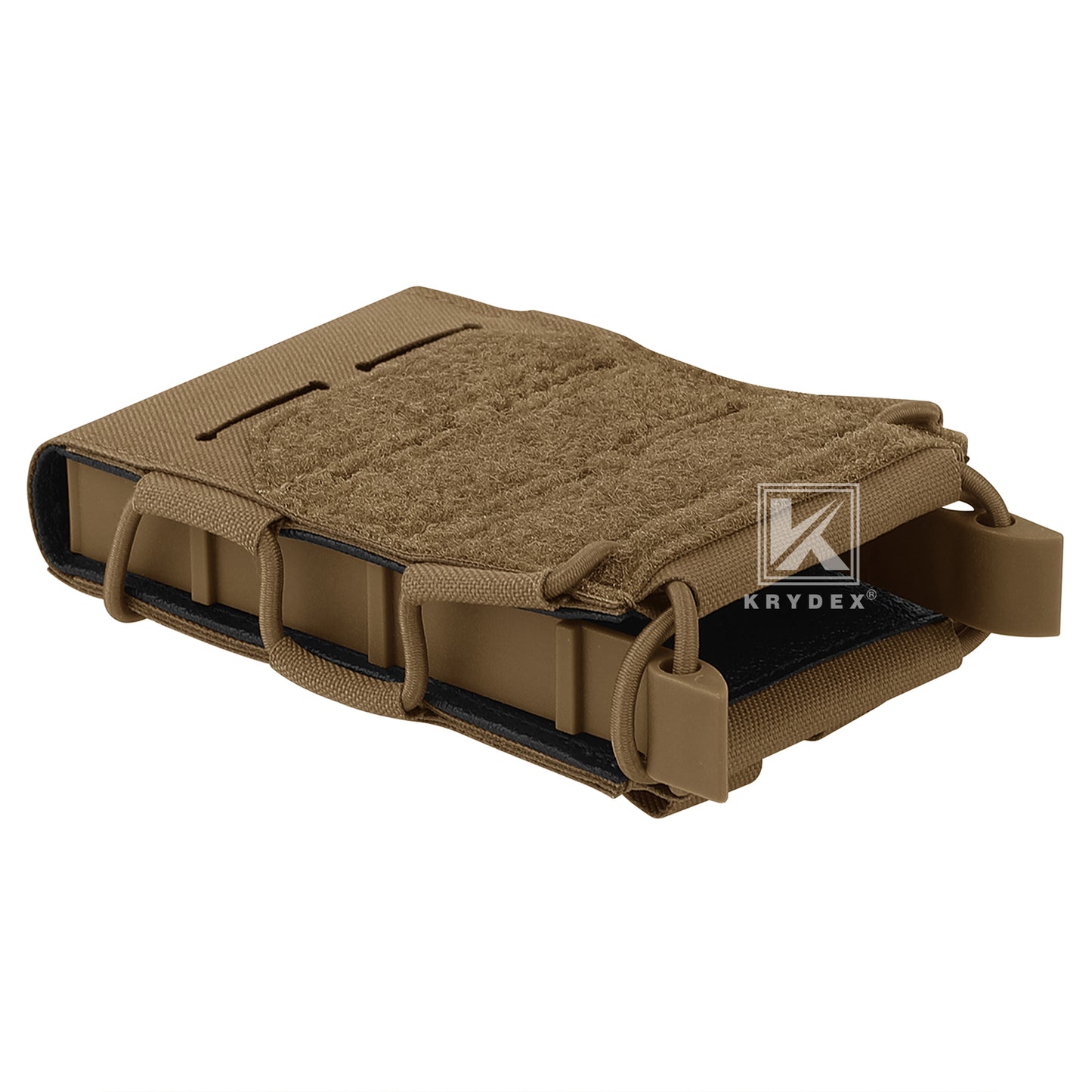 Krydex Tactical 556 Magazine Pouch Open Top Rifle Mag Carrier Rapid Access MOLLE Compatible