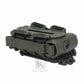 KRYDEX Soft Shell 9mm Pistol Mag Pouch Magazine Carrier Holder with Belt Clip Short