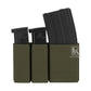 Krydex Tactical Double 9mm & 5.56 Magazine Pouch Mag Holder Duty Belt & Molle Compatible