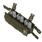 Krydex Tactical Triple 556 Magazine Pouch Placard 3x GP Pouches Detachable Mag Holders for Chest Rig and Vest