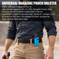 KRYDEX Magazine Pouch Holder IPSC USPSA Pistol Gun Mag Holster CNC Aluminum Race Master Mag Carrier