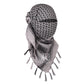 Krydex Tactical Scarf Headwrap Facecover Cotton Shemagh Breathable Balaclava Face Mask Neck Gaiter 43” x 43”