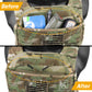 Krydex Tactical Vest Admin Pocket Zipper Insert Chest Full Two Way Zip For 511 Trainer Vest CPC Carrier
