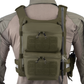 Krydex Tactical Back Panel Double Pouch Assault Zip On Modular Backpack for V5 vest