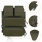 KRYDEX Tactical Modular Zip On Backpack for CPC NCPC JPC 2.0 AVS Vest Zipper Molle Back Panel