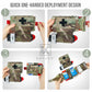Krydex Tactical Micro Trauma Pouch MED IFAK Kit First Aid Insert Medical Holder Removable Tourniquet Holder MOLLE & Belt Compatible