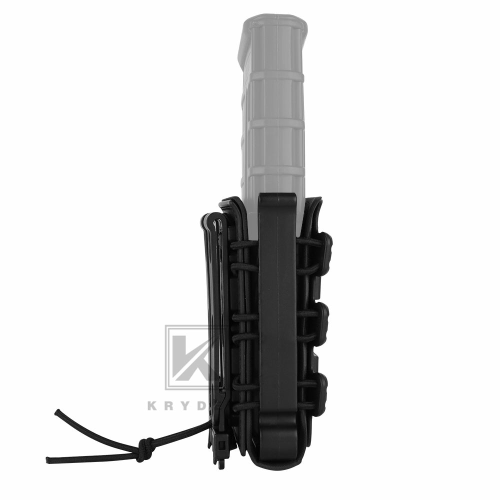KRYDEX Soft Shell 5.56mm 7.62mm Mag Pouch Magazine Carrier with Clip