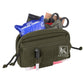 Krydex Tactical Admin Pouch Chest Bag MOLLE Utility Pouch Front Pocket for Vest and Chest Rig