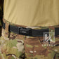 Krydex Tactical Belt Slim Profile Buckle Stretch Nylon Rigger Belt with Quick Release Buckle Heavy Duty for Work EDC Outdoor Duty Belt Jeans Chino Belt