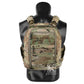 Krydex Tactical Zip-on Back Panel for Scarab Vest MOLLE Helmet Hydration Backpack