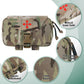 Krydex Tactical Rapid IFAK Pouch – Quick Release Tear-Off Medical Organizer MOLLE/Belt Mountable Trauma Kit 180° Flat Opening with Tourniquet & Shears Holder 500D Cordura