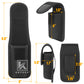 Krydex OC / MK3 Spray Holster OC MACE Pepper Spray Nylon Pouch Canister Flashlight Holder Multi-Tool Plier Pouch Fits 1.5" 1.75" 2" 2.25"  Duty Belt for Police Security LE Outdoor