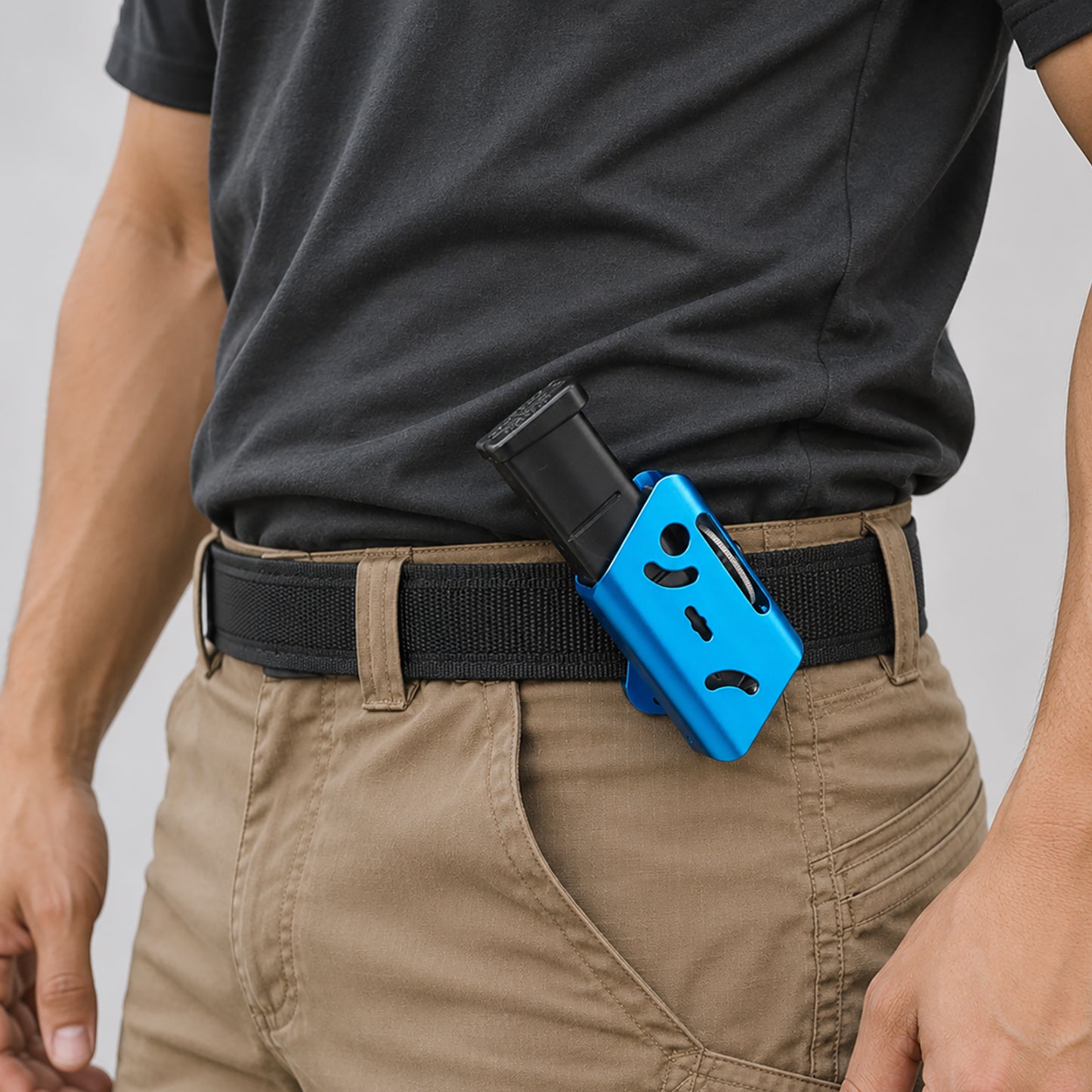 KRYDEX Magazine Pouch Holder IPSC USPSA Pistol Gun Mag Holster CNC Aluminum Race Master Mag Carrier