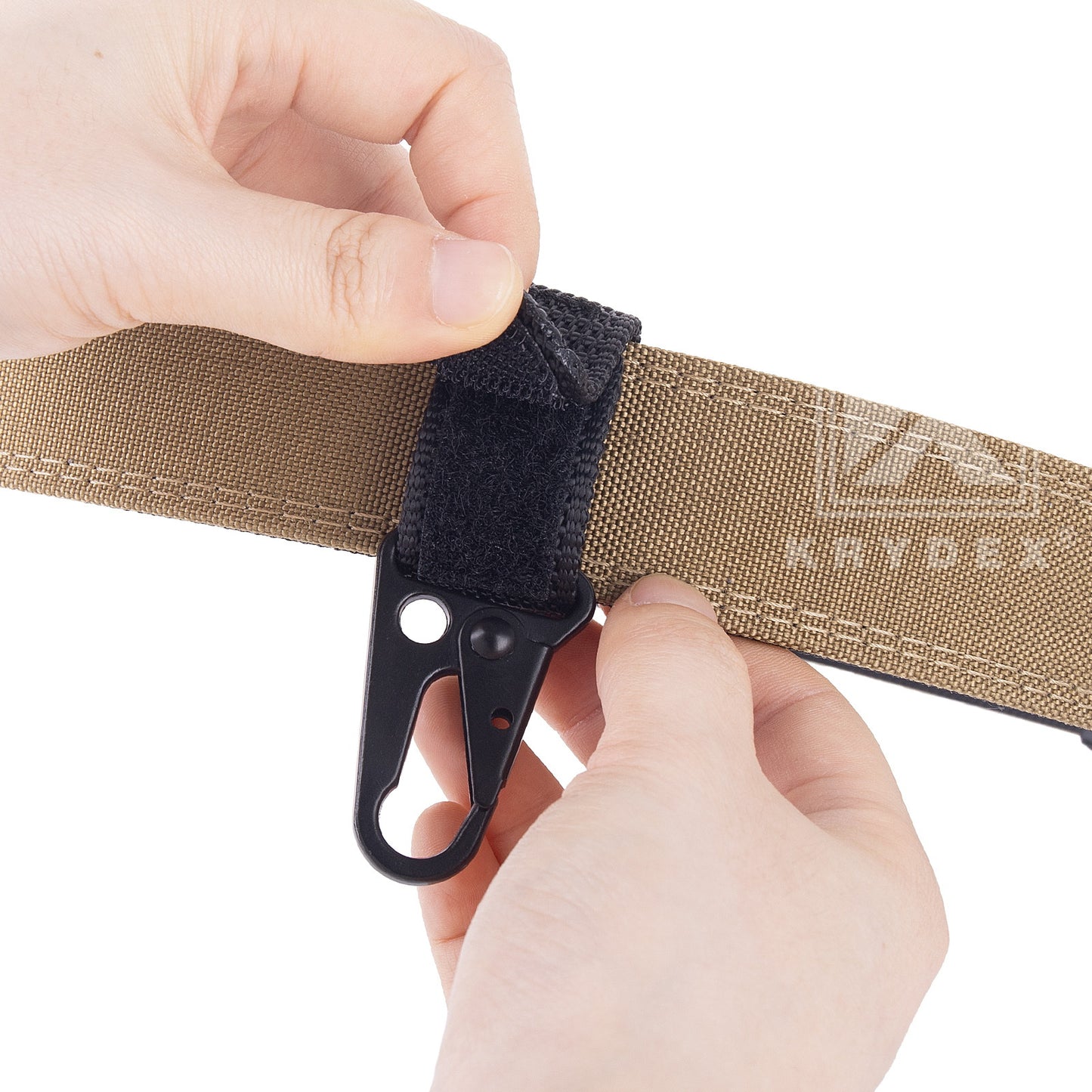 Krydex Tactical Belt 1.5" Heavy Duty EDC Gun Belt Rigid Nylon CCW Belt Quick Release