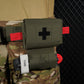 Krydex Tactical Micro Trauma Pouch MED IFAK Kit First Aid Insert Medical Holder Removable Tourniquet Holder MOLLE & Belt Compatible