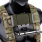 Krydex Tactical Chest Rig MOLLE Panel Front Chest Holder Bridge Phone Mount for D3CR MK3 MK4 UW SOP Rigs