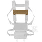 Krydex Tactical Chest Rig MOLLE Panel Front Chest Holder Bridge Phone Mount for D3CR MK3 MK4 UW SOP Rigs