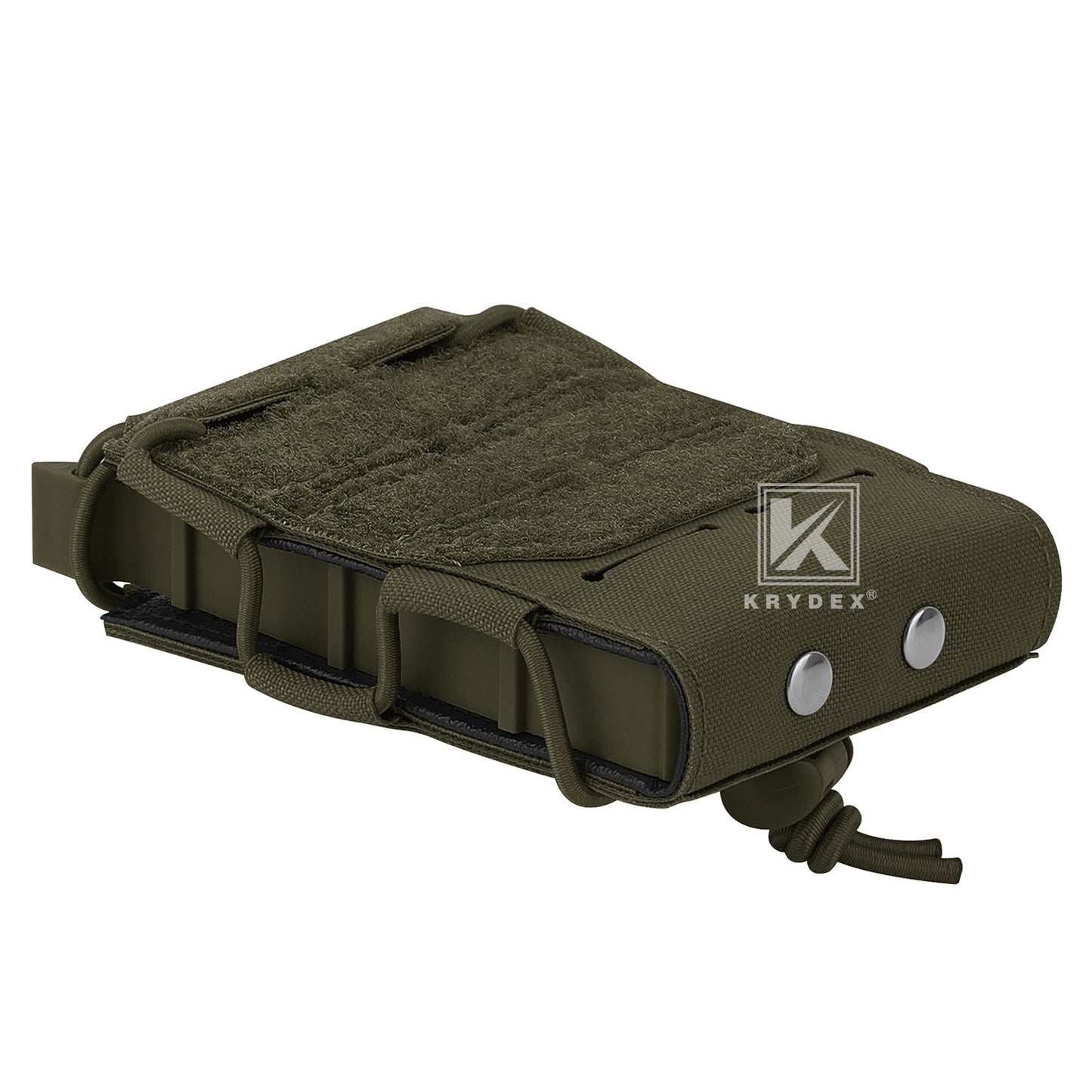 Krydex Tactical 556 Magazine Pouch Open Top Rifle Mag Carrier Rapid Access MOLLE Compatible
