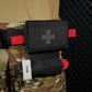Krydex Tactical Micro Trauma Pouch MED IFAK Kit First Aid Insert Medical Holder Removable Tourniquet Holder MOLLE & Belt Compatible