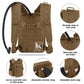 Krydex Tactical Hydration Pack 1.5L 50oz Water Bladder Carrier MOLLE for vest Hydro Backpack