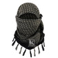 Krydex Tactical Scarf Headwrap Facecover Cotton Shemagh Breathable Balaclava Face Mask Neck Gaiter 43” x 43”