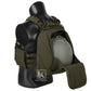 Krydex Tactical Zip-on Back Panel for Scarab Vest MOLLE Helmet Hydration Backpack