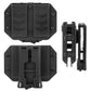 Krydex 9mm Double Stack Magazine Pouch 360° Rotatable Clip Fits 9mm/.40/.45 Double-Stack Mags Adjustable Retention Dual-Lock Mount for 1.5"-2.25" Belts & MOLLE