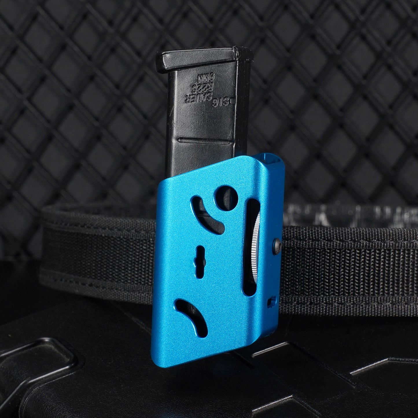 KRYDEX Magazine Pouch Holder IPSC USPSA Pistol Gun Mag Holster CNC Aluminum Race Master Mag Carrier