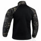Krydex Tactical Men’s Combat Shirts with Elbow Pads Uniform